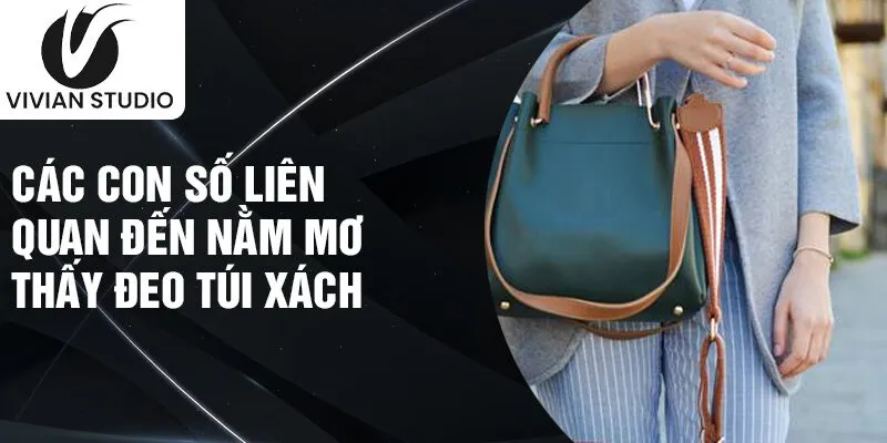 Các con số liên quan đến nằm mơ thấy đeo túi xách